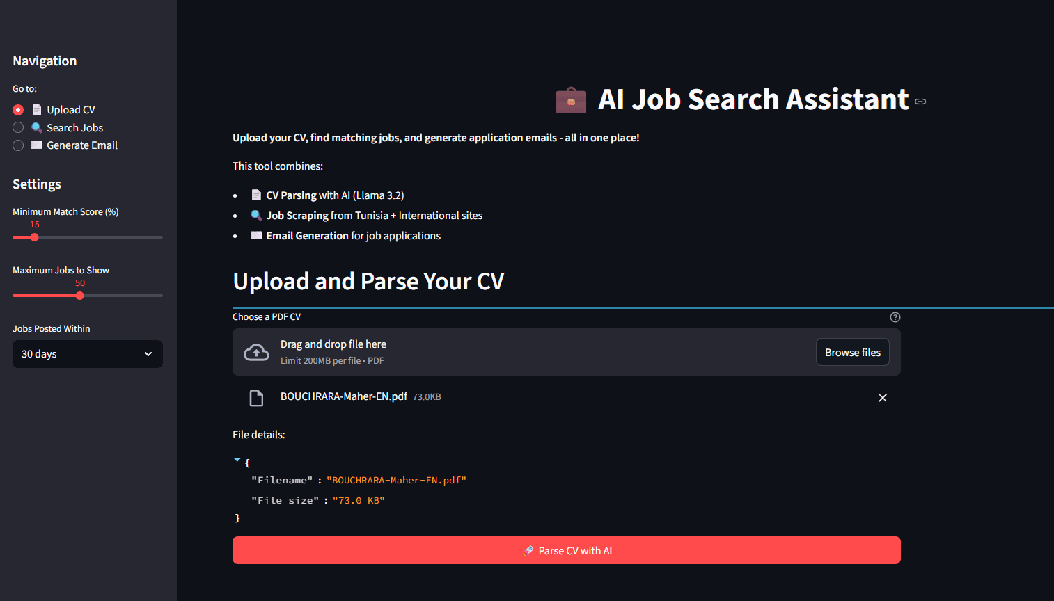 Job Match - AI-Powered Job Search Automation